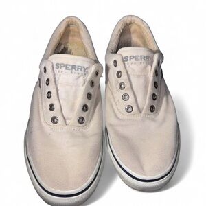 Sperry Off-White Canvas Shoes